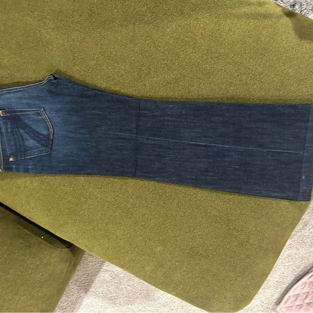 NWOT 7 For All Mankind Dark Blue Boot Cut Jeans 31inch inseam - Picture 5 of 6